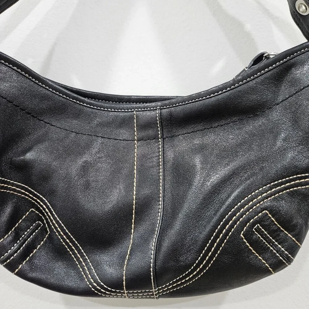 Vintage Coach Soho Small Hobo Shoulder Bag Y2K K05X-8A01 Whimsygoth Dark Fairy